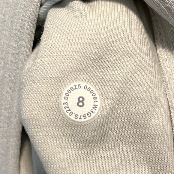 Lululemon Ribbed Softstreme Belted Wrap Kimono Top Cardigan Size 8 - Picture 8 of 8